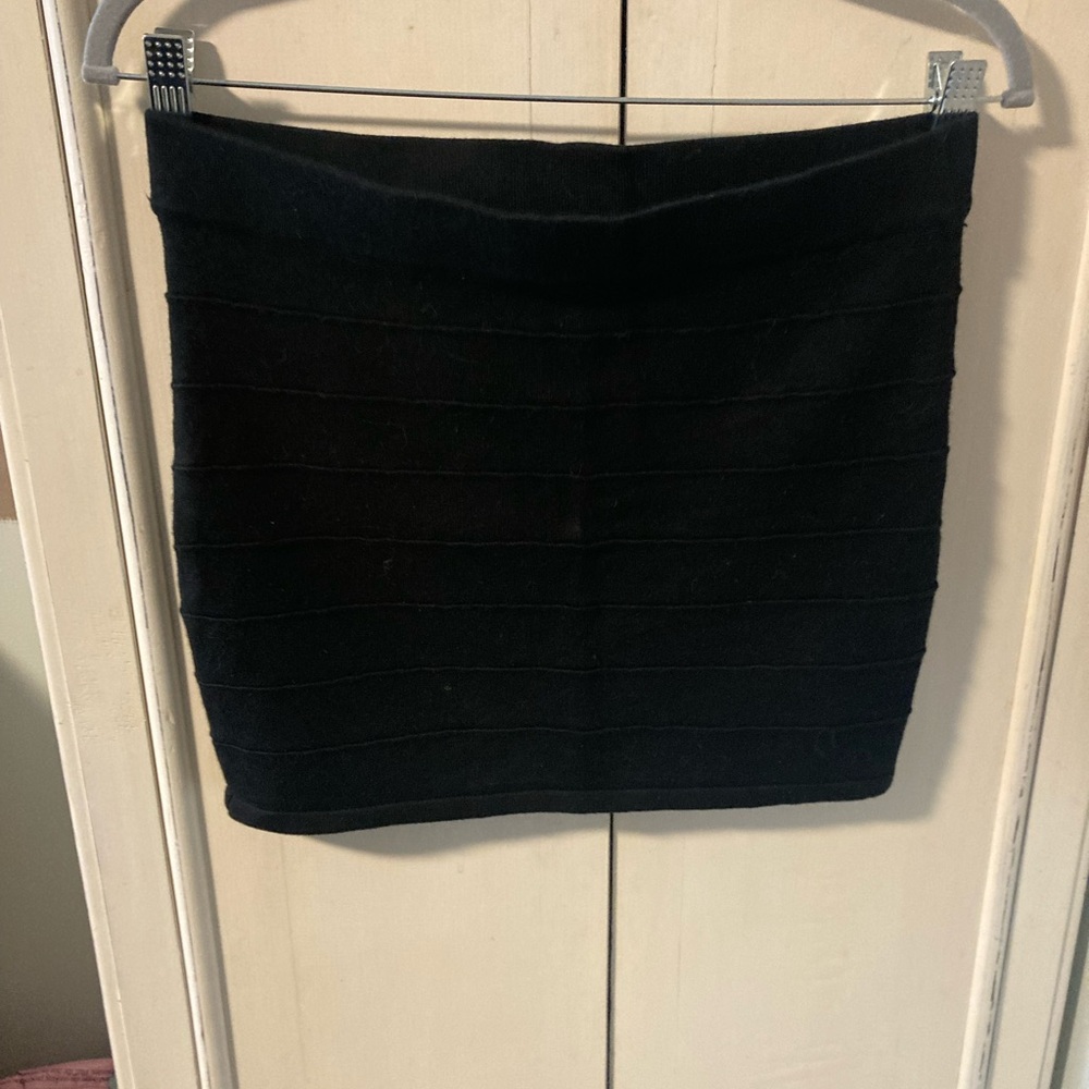 Charlotte Russe Black Mini Skirt size m